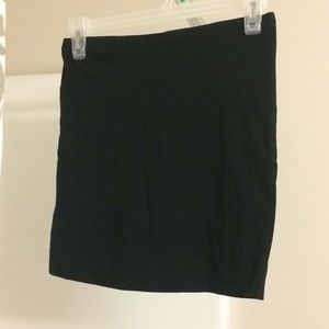 Form fitted mini skirt